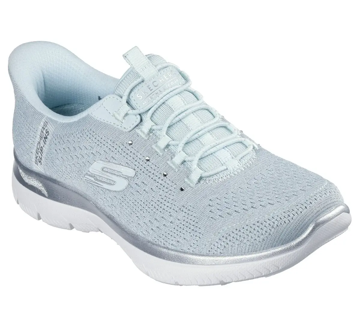 Martha Stewart Skechers Slip-ins: Arch Fit Summits – Soft Shimmer Martha Stewart Skechers Slip-ins: Arch Fit Summits – Soft Shimmer