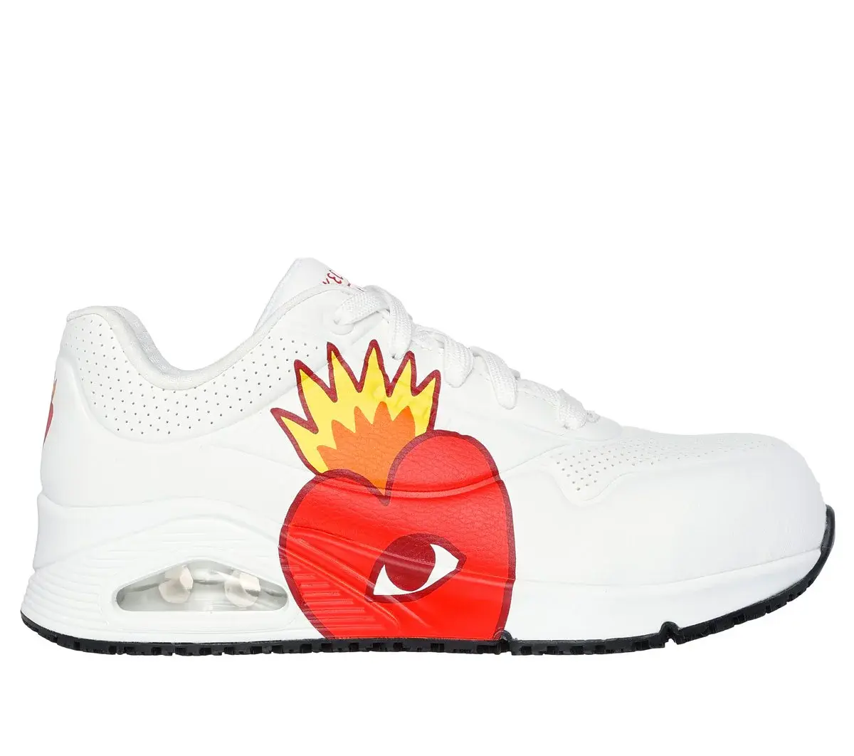Ricardo Cavolo Work Halksäker: Uno – Flaming Heart Safety Toe